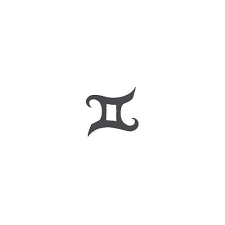 Gemini Zodiac Sign Temporary Tattoo 2x2 Beauty Zodiac Signs Gemini Gemini Tattoo Gemini Zodiac