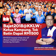 Teo nie ching kamar khas 29/3/2017 menteri yang bertanggungjawab: Bajet 2018 Kklw Kementerian Pembangunan Luar Bandar Facebook