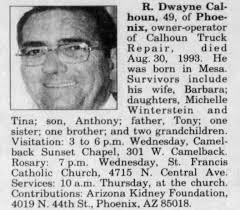 Obituary for R. Dwayne Calhoun (Aged 49)