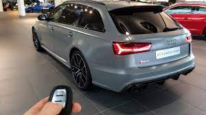 Audi Rs6 Performance Nardo Grey Matte Audi Exclusive In Depth Interior Audi Rs6 Audi Nardo Grey