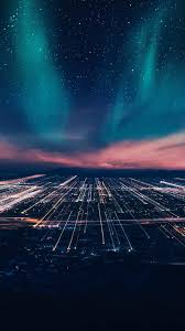 Polar Lights By Bill Jasper Cellphone Wallpaper Polar Light City Wallpaper