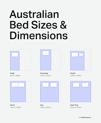 australian bed size chart betterbed in 2019 double bed