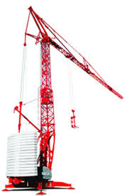 Top zone, 3 mast inserts, 12 counterweight. Potain Spokane