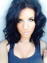 Black Hair Fair Skin Blue Eyes I Was Supposed To Have Blue Eyes Thx Grandma P Blah Lol Hair Color For Black Hair Hair Styles 2014 Hair Styles