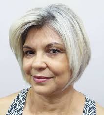 Chic bob with honey highlights 50 Wonderful Short Haircuts For Women Over 60 Hair Adviser