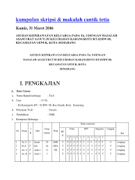 Check spelling or type a new query. Askep Keluarga Asam Urat