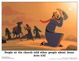 What a shock saul's conversion must have been to both groups! Paul S Conversion Bible Activities On Sunday School Zone