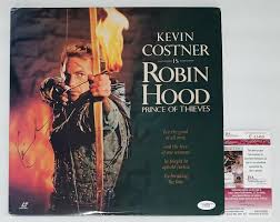 Medieval graphic violence dominates this film, and that there are some particularly gory moments. Kevin Costner Signed Robin Hood Prince Of Thieves Laserdisc Jsa Coa E62469