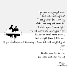 Check spelling or type a new query. I Got Your Back You Got Quotes Writings By Mahak Chauhan Yourquote