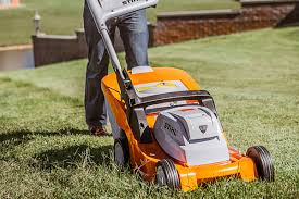 Despite its relatively small size, the. Stihl Battery Lawn Mowers Ap Series Koenig Equipment