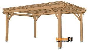 Maybe you would like to learn more about one of these? 12x16 Pergola Plans Pdf Material List Construct101