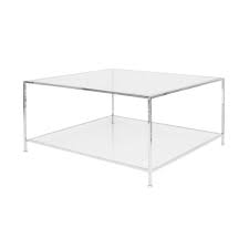 Euro style teresa square coffee table. Big Square Table Chrome Ruth Joanna