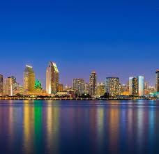 Views Of San Diego At Night San Diego City San Diego Skyline San Diego Tours