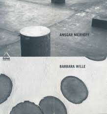 Einladungskarte/Invitation Card:Ansgar Nierhoff Barbara Wille Gothaer  Kunstforum