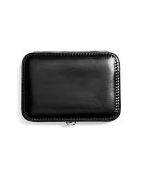 The personalized business card case can accommodate up to two full lines of text, with 10 letters and spaces per line.personalized engraved. Leather Business Card Case Brooks Brothers
