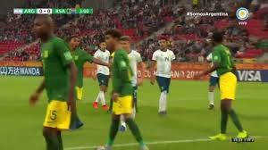 Te recomendamos que cambies a uno de los navegadores admitidos, como microsoft edge, google chrome, mozilla firefox o safari de apple. Argentina Vs Sudafrica El Gol De Fausto Vera A Los Cuatro Minutos De Juego Marca Claro Argentina