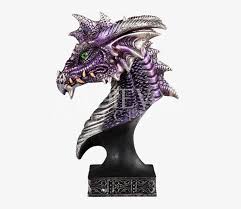 The statues will be used in a bigger build wich will be used in a i like it , it is small but amazing. Purple Dragon Head Pedestal Statue Bust Png Image Transparent Png Free Download On Seekpng