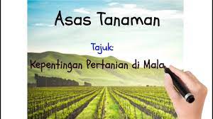 Rafiqah mat, & aziz abdul majid. Asas Tanaman Kepentingan Pertanian Di Malaysia Youtube