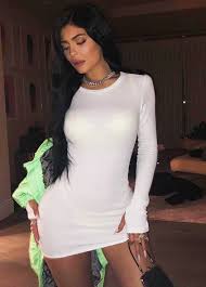 For 35 You Can Own Kylie Jenner S Super Sheer White T Shirt Dress Kylie Jenner Dress Kylie Jenner White Dress Kylie Jenner Outfits