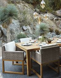 Palisades Dining Frontgate Outdoor Dining Room Patio Design Teak Outdoor Furniture