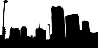Urban City Silhouette Png 2292 1136 Gambar Kota Kota Gambar