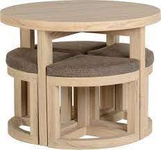 Round Table With Chairs That Fit Underneath Google Search Oak Finish Furniture Round Wooden Dining Table Wooden Dining Tables