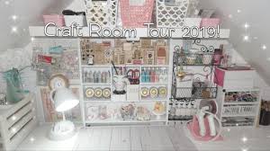 A home office & crafting room for a graphic designer is dominated by a unique lighting fixture. Craft Room Tour 2019 Youtube