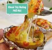 Món Khoai Tây Nướng Phô Mai Hấp Dẫn