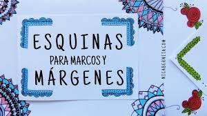 Si estás cansado de la decoración de tu hogar, no te preocupes. Esquinas Para Marcos Y Margenes Para Cuadernos O Cartas Margenes Bonitos Con Mandalas Youtube
