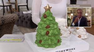 Homeworx By Harry Slatkin Christmas Tree Filled Candle On Qvc Youtube