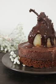 Cheesecake Vegan Au Chocolat Et A La Poire Recette Recette Cheesecake Gateau Au Poire Cheesecake