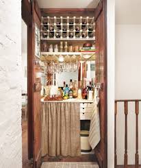 Each solution carves out a spot for mixing drinks and storing spirits. 51 Cool Home Mini Bar Ideas Shelterness