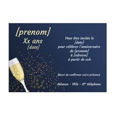 Envoyez des invitations d'anniversaire uniques grâce à notre vaste sélection de cartes haut de gamme. Carte D Invitation A Un Anniversaire Adulte A Imprimer Gratuit