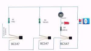 Place the tip of the sensor near an ac voltage source. How To Make Ac Voltage Detector Using The Transistor Bc547 Electronics Circuit Detector Hobby Electronics