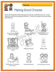 Decision Making Activities And Lessons Character Education Character Education Decision Making Activities Social Skills