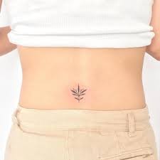 The stems would cross just over her pubic hair and then angle down either side towards her vagina. 25 Fun Lower Back Tattoos That Reimagine The Tramp Stamp