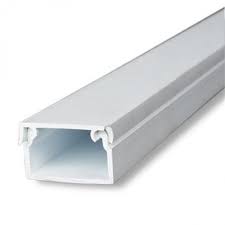 white cable trunking