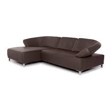 Ecksofa Sofa Ecksofa Dunkelbraune Sofas