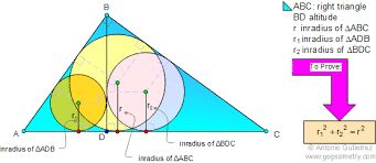 Where Does The Incenter Of A Right Angled Triangle Lie? - Quora