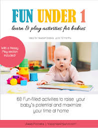 These fun activities for kids are easy, diy, and can mostly be done with everyday items that you have around the house. Fun Under 1 Baby Book Of Activities Kid Activities With Alexa
