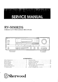 Guarantee and maintenance of the equipment on the market (usual office automation equipment). Sherwood Rv 5050rds Service Manual Download Schematics Eeprom Repair Info For Electronics Experts
