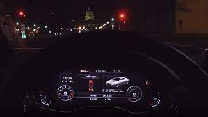 An Audi Dashboard Displays The Traffic Light Information At A D C Intersection Ever Sit Behind A Driver That S Obliv Northern Virginia Traffic Signal Traffic