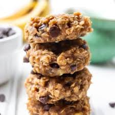 4 Ingredient Peanut Butter Banana Oatmeal Cookies Healthy Liv In 2020 Banana Oatmeal Cookies Banana Oatmeal Cookies Healthy Healthy Oatmeal Cookies