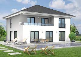 Materialien verleihen der idee von kontinuität und natürlichkeit ausdruck. Haus Idee Stadtvilla Mit Einer Wohnflache Von Ca 192 M Haus Ideen Haus Bauen Haus