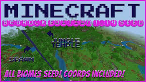 Seeds are what create the world that you play in, so having one that. All Biomes Jungle Seed Mar 2020 Tanisha S Craft
