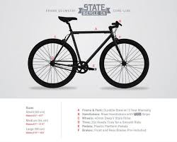 State Bicycle Fixed Gear Core Line Rigby The Fixed Gear Shop