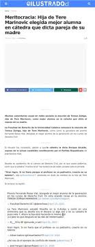 La «intelectual» endogámica de la ultraderecha teresa marinovic, (en serio los fachos la tienen… pepe auth reconoció que vota en las elecciones italianas en nombre de su esposa y su suegra. Litoralpress Texto De La Noticia