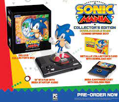 Developed by christian whitehead, headcannon, and pagodawest games in collaboration with sega of america, sonic mania releases digitally summer 2017 for sony playstation 4, microsoft xbox one, nintendo switch and pc. Sonic Mania Collector S Edition Pc Sonic Mania Collector S Edition Amazon In Video Games