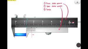 Kanan jika pada ralat sifar adalah +, maka skala itu ialah segaris pada skala 7 oleh itu 7 x 0.01= 0.07 cara pengiraan: Bacaan Angkup Vernier Youtube