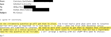 Trump Administration Releases Explosive Emails About Citizenship Question